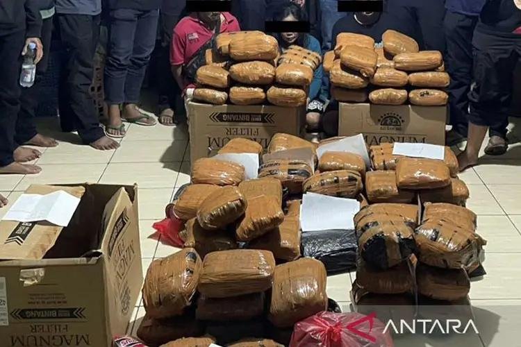Komitmen Jaga Jakarta Polda Metro Jaya Gagalkan Peredaran 83 Kg Ganja di Bekasi